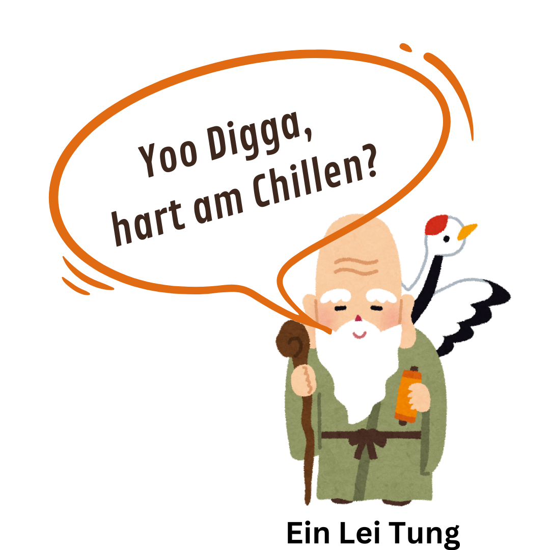 Ein humorvolles Motiv auf der Startseite